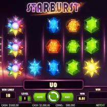 OptimBet - Starburst Slot Game - NetEnt